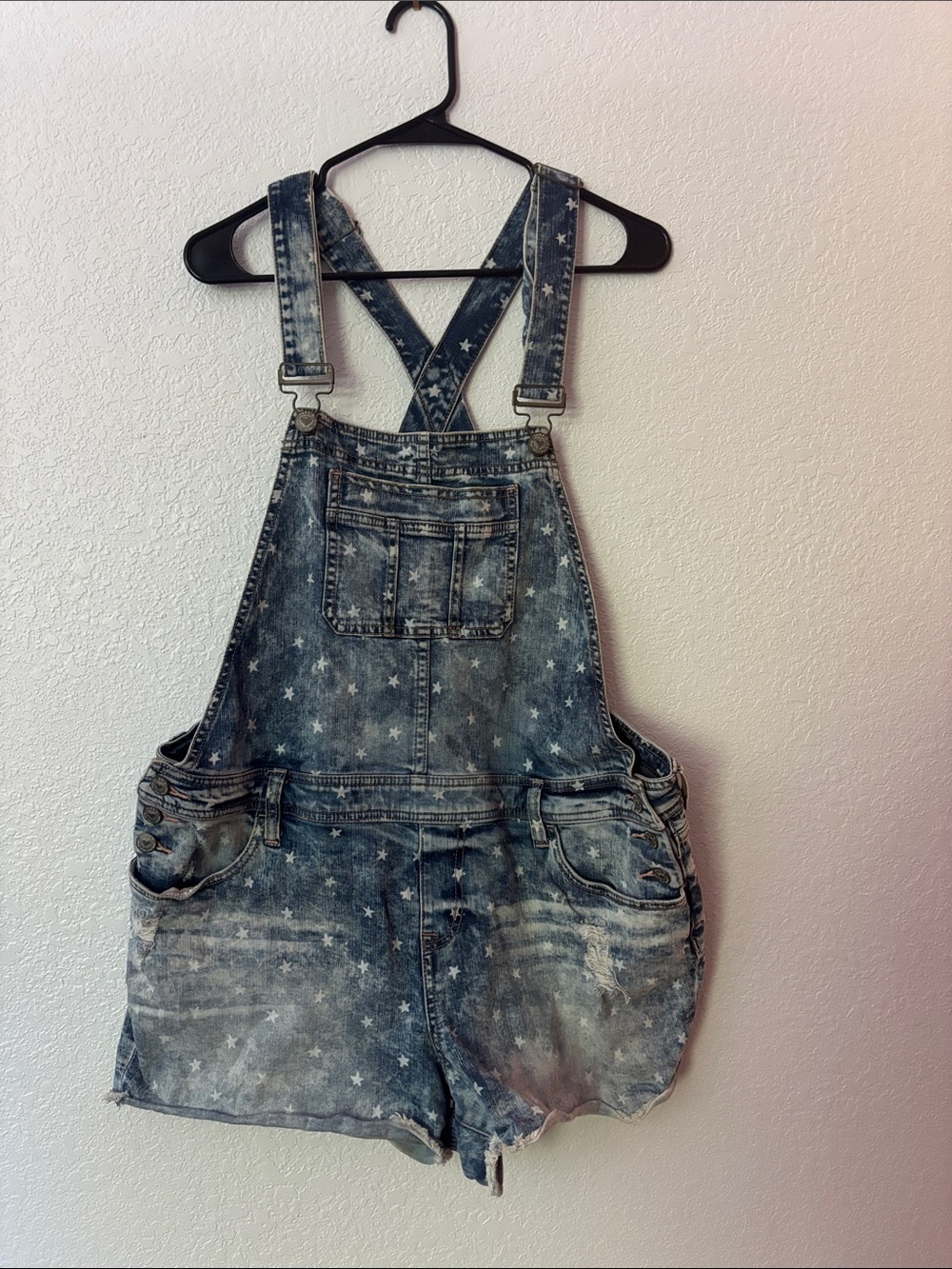 Torrid Distressed Shorteralls
